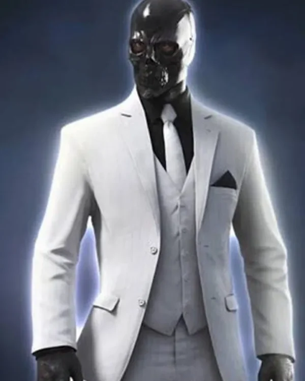 Birds of Prey (Movie 2020) Black Mask White Coat