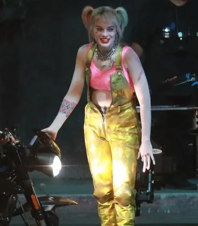 Birds of Prey Harley Quinn Golden Romper