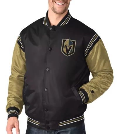 Black-Gold Vegas Golden Knights Enforcer Jacket