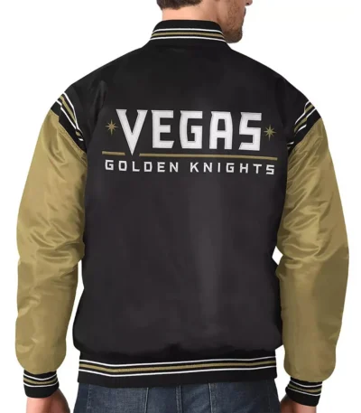 Black-Gold Vegas Golden Knights Enforcer Jacket