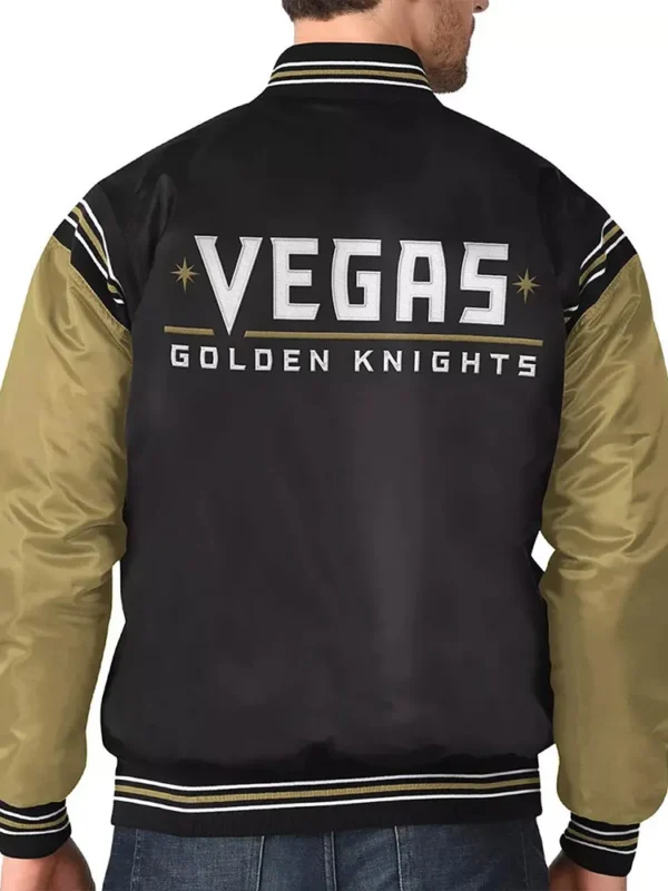 Black-Gold Vegas Golden Knights Enforcer Jacket