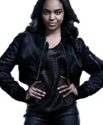 Black Lightning Jennifer Pierce Cropped Jacket