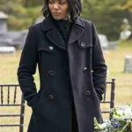 Black Lightning Jennifer Pierce Double Breasted Coat