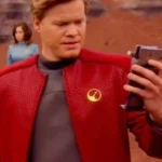 Black Mirror Robert Daly Red Jacket