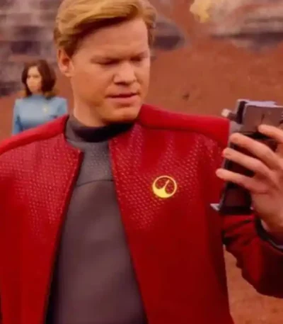 Black Mirror Robert Daly Red Jacket