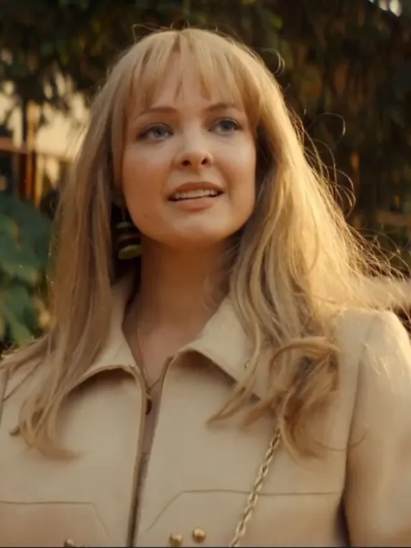 Black Mirror S06 Auden Thornton Beige Jacket