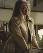 Black Mirror S06 Auden Thornton Beige Jacket