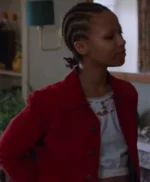 Black Mirror S06 Myha’la Herrold Red Jacket