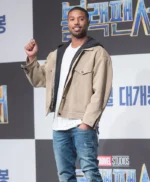 Black Panther Michael B Jordan Seoul Premiere Jacket