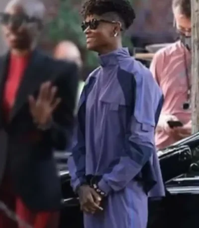 Black Panther Wakanda Forever Shuri Purple Jacket
