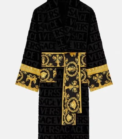 Black Versace Robe