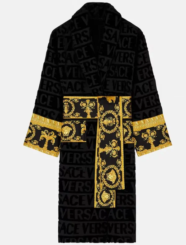 Black Versace Robe
