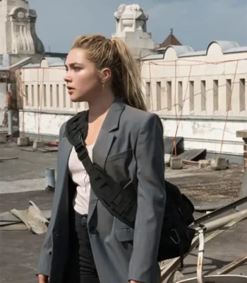 Black Widow Yelena Belova Grey Coat
