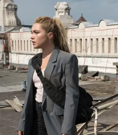 Black Widow Yelena Belova Grey Coat