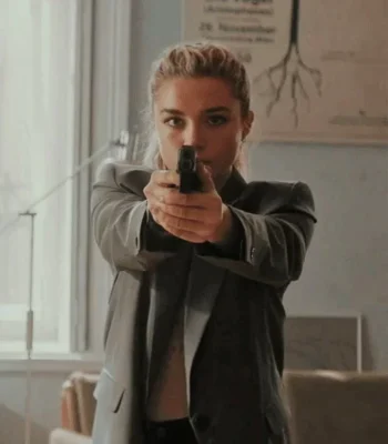 Black Widow Yelena Belova Grey Coat