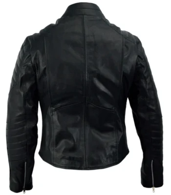 Black & Yellow Batman Lego Leather Jacket