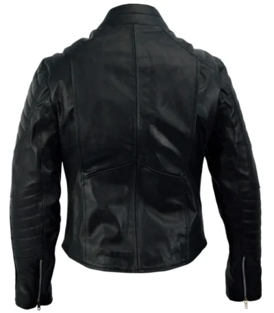 Black & Yellow Batman Lego Leather Jacket