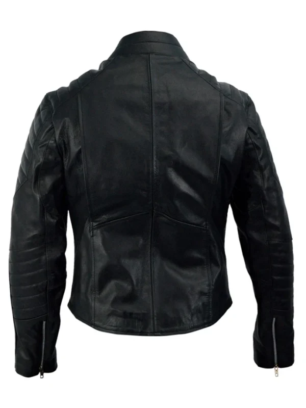 Black & Yellow Batman Lego Leather Jacket