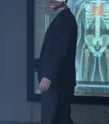 Guy Pearce Bloodshot Black Coat