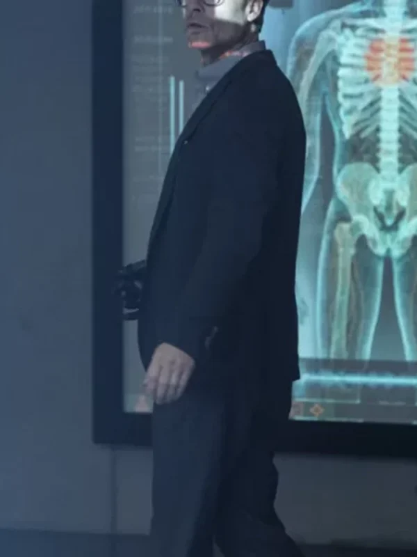 Guy Pearce Bloodshot Black Coat