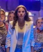 Blue Beetle 2023 Bruna Marquezine White Blazer