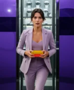 Blue Beetle 2023 Bruna Marquezine White Blazer