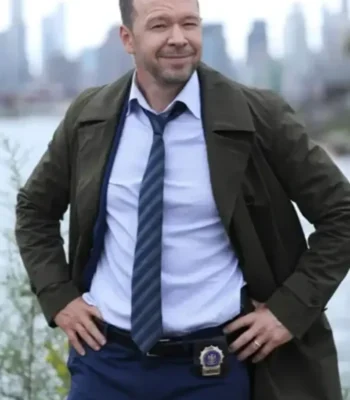Blue Bloods Donnie Wahlberg Green Coat