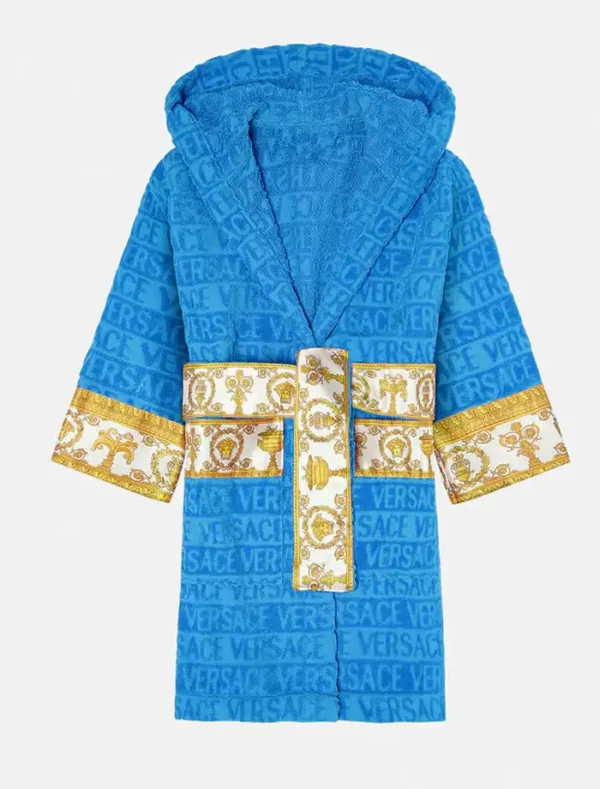 Blue Versace Robe