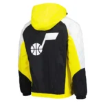 Body Check Utah Jazz Half-Zip Hoodie Jacket