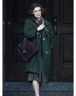 Boston Strangler 2023 Keira Knightley Green Coat