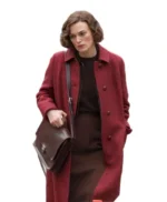 Boston Strangler 2023 Keira Knightley Red Coat