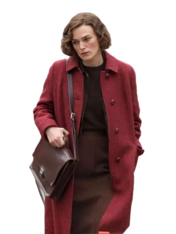 Boston Strangler 2023 Keira Knightley Red Coat