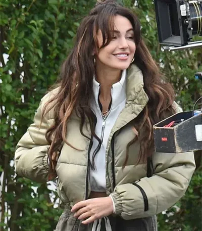 Brassic S03 Erin Croft Green Puffer Jacket