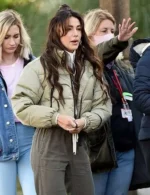 Brassic S03 Erin Croft Green Puffer Jacket