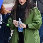 Brassic S05 Michelle Keegan Green Long Coat