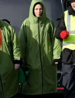 Brassic S05 Michelle Keegan Green Long Coat