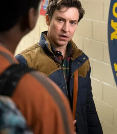 Brian Jordan Alvarez English Teacher 2024 Blue Puffer Jacket