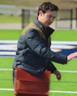 Brian Jordan Alvarez English Teacher 2024 Blue Puffer Jacket