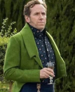 Bridgerton Lord Featherington Green Suiting Casual Tailcoat