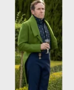 Bridgerton Lord Featherington Green Suiting Casual Tailcoat
