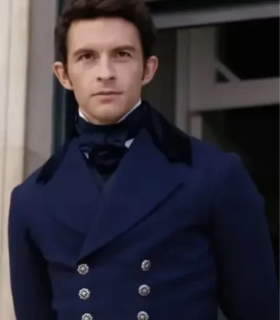 Bridgerton S02 Anthony Double Breasted Blue Tailcoat