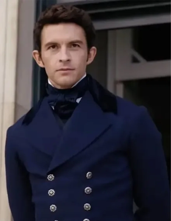 Bridgerton S02 Anthony Double Breasted Blue Tailcoat Bridgerton S02 Anthony Double Breasted Blue Tailcoat