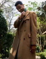 Bridgerton S02 Simon Basset Mens Long Wool Trench Coat