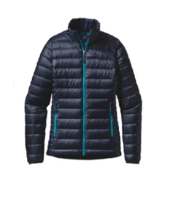 Britney Haynes The Traitors US Blue Puffer Jacket