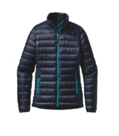 Britney Haynes The Traitors US Blue Puffer Jacket