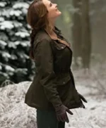 Brooke Shields A Castle For Christmas Green Jacket