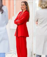 Brooke Shields A Castle For Christmas Red Blazer