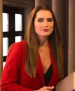 Brooke Shields A Castle For Christmas Red Blazer