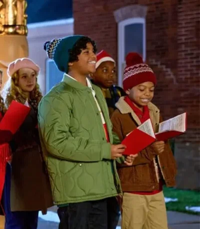 Bryan Christmas with a Kiss Puffer Jacket