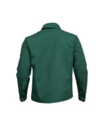 Bullet Train Brad Pitt Green Cotton Jacket